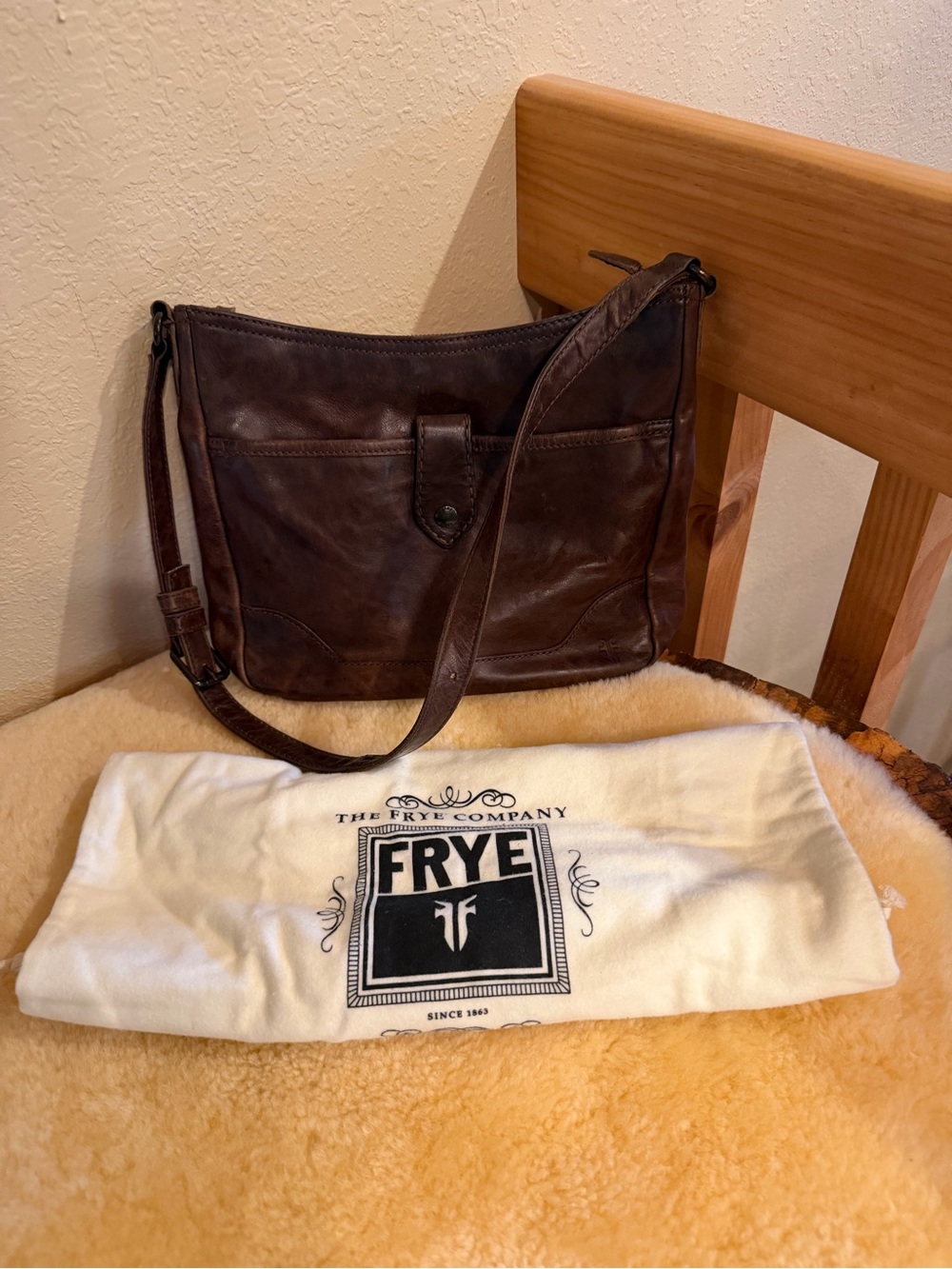 FRYE Melissa Button Crossbody Bag